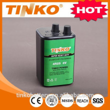 OEM welcomed super heavy duty battery 4R25 6V